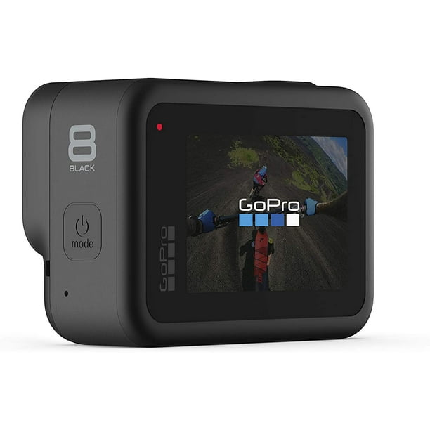 Ensemble de caméras d'action GoPro HERO8 Black avec chargeur de batterie  double et comprend 3 batteries au total avec étui. 