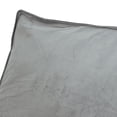 thumbnail image 5 of Noble House Pickerel Velvet Bean Bag Chair, Gray, 5 of 8