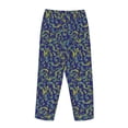 thumbnail image 5 of Daiia Uncaria Flower Women's Sleep Pant with Pockets and Drawstring,Pajama Pants-X-Large, 5 of 9