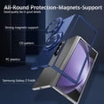 thumbnail image 3 of Dteck Magnetic Case for Samsung Galaxy Z Fold 6, Compatible with MagSafe 360° Rotating Magnetic Ring Kickstand Phone Case Slim Hard PC Protective Cover for Galaxy Z Fold 6 5G,Royalblue, 3 of 11