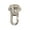 Polished Nickel, variant on B&P Lamp® Solid Cast Brass Screw Collar Loop With Fast Snap Hook, For 1-1/16 Inch Center Hole Canopies, 1/4IP, Antique Brass
