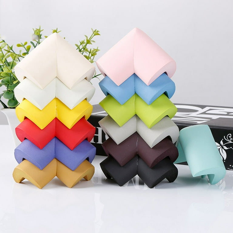 Bingbong Desk Corner Protector (8 Pack) Corner Guards for Baby Proofing Corners and Edges, Corner Covers Baby Safety, Child Corner Edge Protectors, C