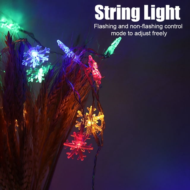 Cadena de luz de 8 modos con cadena de luz LED remota patio para cerca de fiesta de dormitorio ANGGREK Otros