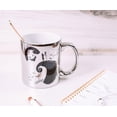 thumbnail image 3 of Nightmare Before Christmas Silver Electroplate Ceramic Mug | Holds 20 Ounces, 3 of 7