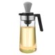 thumbnail image 1 of Botellas de aceite rellenables con cepillo de silicona, resistentes al calor, gran capacidad, color negro, 1 of 5