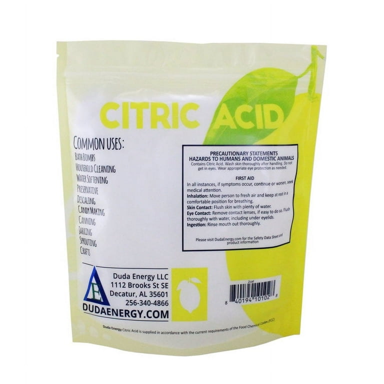  Citric Acid For Water Softener