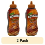 (2 pack) Smucker's Sugar Free Breakfast Syrup, 14.5 Oz (Pack of 6)