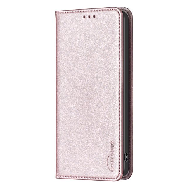 Magnetic Luxury Wallet Bag Phone Case For Xiaomi Redmi Note 12 Turbo 12S Note12 Pro 4G Note12S 4G Flip Cover Shockproof Cases Rose Gold Redmi Note 12 Turbo
