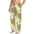 thumbnail image 2 of Disketp Cartoon Honey Pot Bee Sunflower Men'S Pajama Pants - Ultra Soft Fleece Sleep And Lounge Pants (Size: S-Xxl), 2 of 9