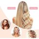 thumbnail image 3 of ZHAOCHENG (Rosa) Diadema con varilla para rizar sin calor, sin calor, varilla para rizar con cinta de seda, rizadores de cabello con pinza para el cabello, perezoso, natural, onda suave, bricolaje, he, 3 of 4