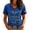 Blue, variant on Never Forget 9/11 Shirt for Women Patriotic Memorial Graphic Tee Courage Patriotic Hope 9-11 Memorial Shirt