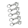 thumbnail image 3 of Connecteur de Hameçon Pivotant de Pêche 5 Pcs/lot en Acier Inoxydable Type Colonne Anneau Roulement Pivotant Accessoires de Pêche, 3 of 8