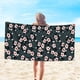 thumbnail image 1 of Toalla de playa de microfibra, súper colorida, resistente a la arena, multiusos, para viajes, piscina, 76 x 152 cm, 1 of 7