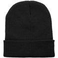 thumbnail image 2 of Zukuco Mens Winter Hats Cuffed Slouchy Beanies for Men Women Plain Knit Hats Unisex Soft Beanies Cap, 2 of 5