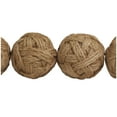 thumbnail image 4 of DecMode Brown 4" Handmade Decorative Ball Jute Rope Orbs & Vase Filler (4 Count), 4 of 7