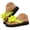 Yellow, variant on Dakaela Women's Flower Flip Flops 2026 Yoga Mat Slip on Flat Thong Sandals Summer Beach Slides Casual Walking Slippers for Travel Vacation Size 6-10