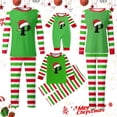 thumbnail image 2 of Dsscvnef Tenues Assorties pour la Famille Bébé Confortables et Décontractées Ensemble de Pyjama de Noël Assorti pour la Famille Impression Alphabet Col Rond Manches Longues Pantalons Longs Vêtements de Famille Pyjama Assorti de Noël, 2 of 7