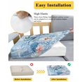 thumbnail image 5 of Coastal Blue Crab Couch Cushion Covers Stretch, Washable Sofa Seat Covers Individual Seat Cushion Sofa Slipcovers Ocean Nautical Starfish Coral Wooden Couch Cover Furniture Protector S-2PCS, 5 of 7
