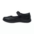 thumbnail image 3 of Zapato Vavito Niña Juvenil Moda Casual Escolar Cómodo Piel Negro Detalle Floral 005B5U VAVITO V7704, 3 of 7