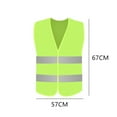 thumbnail image 2 of karymi 4PCS High Visibility Running Reflective Vest Security Equipment Night Work Tops, 2 of 5