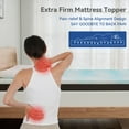 thumbnail image 6 of Twin Size 3 Inch Extra Firm Mattress Topper, Gel Memory Foam & High-Density Foam Bed Topper for Extra Support & Pain Relief, CertiPUR-US Certified, Available at Walmart, 6 of 7