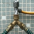 thumbnail image 3 of Brass 2 Way Hose Splitter with Garden Hose Connector, 3 of 4