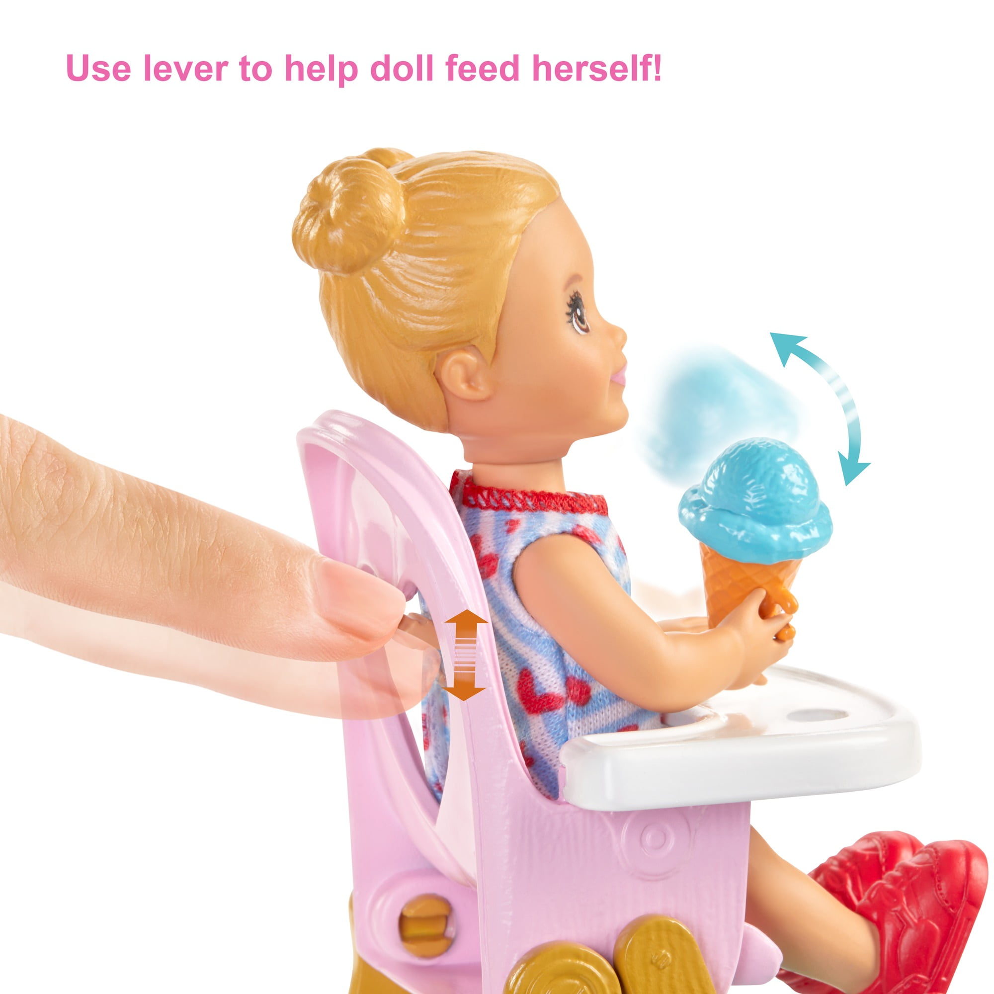barbie skipper babysitter feeding playset