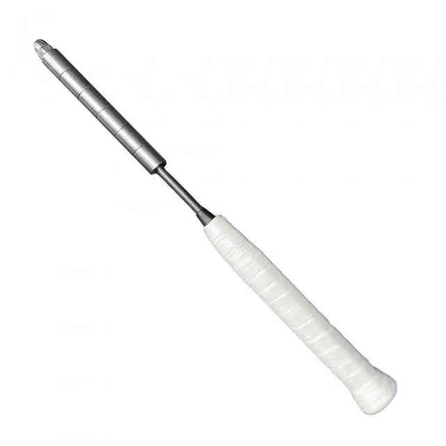 Raqueta de bádminton Zulema Swing Trainer Power Enhance Grip Blanco