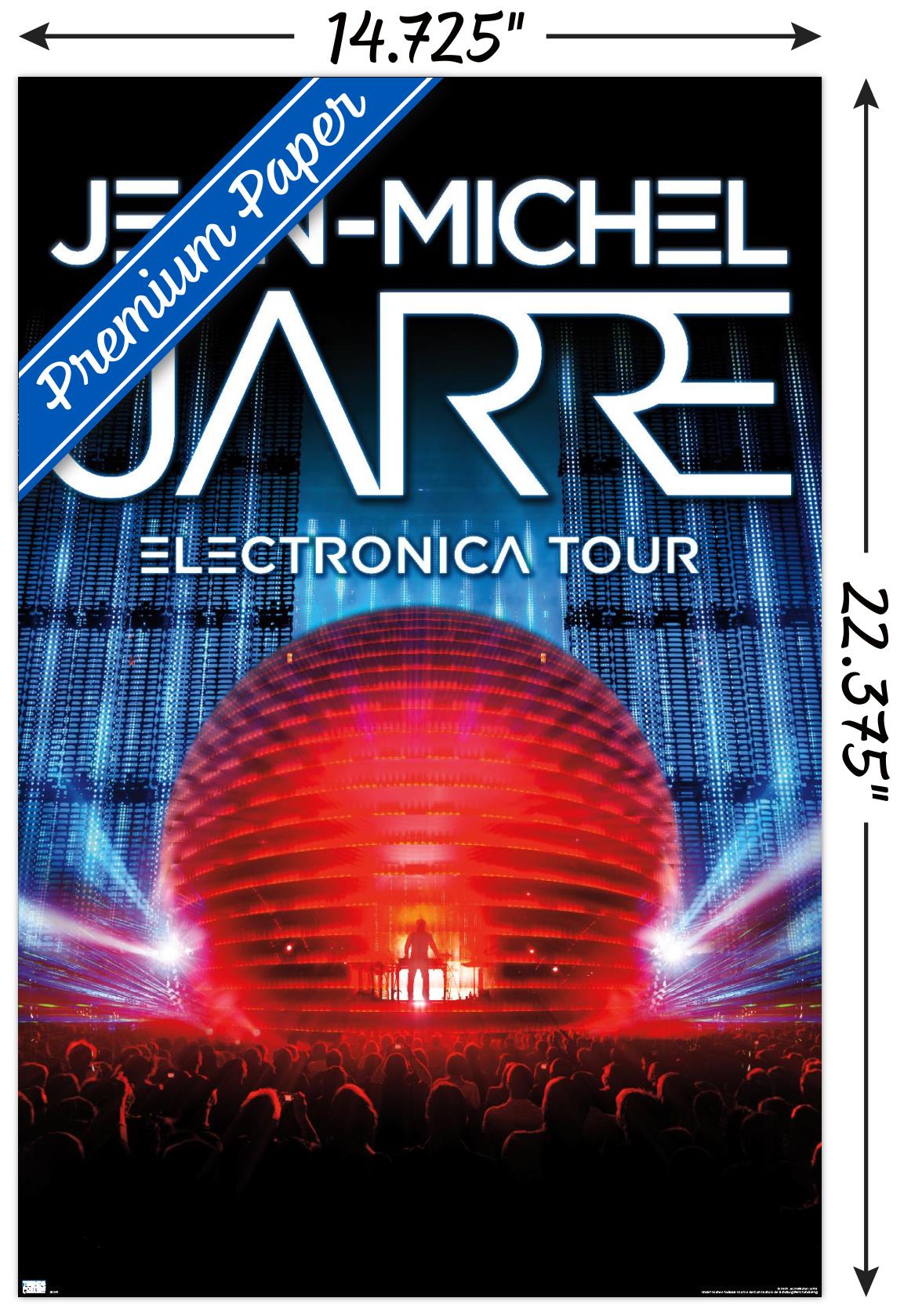 Jean Michel Jarre - Electronica Wall Poster, 14.725" x 22.375"