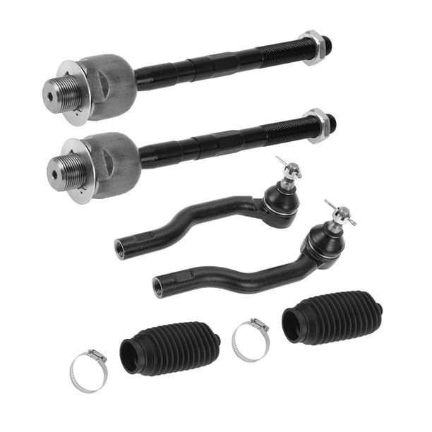 Kit de extremos de barra de dirección delantera interna y externa de 6 piezas Unique Bargains para Ford Edge 2007-2014 No.EV800576/ES800473