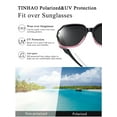 thumbnail image 2 of TINHAO Oversized Sunglasses Fit Over Glasses for Women, Polarized Square Fitover Sun Shades UV400 Protection, 2 of 6