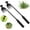 Black, variant on CZS 2PCS Garden Weed Pulling Tool Uprooting Weeding Tool 4 Teeth Weed Puller Tool Manganese Steel Garden Weeder Tool for Vegetable Gardening Planting, Black