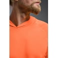 thumbnail image 5 of Expert Brand Men's DriMax Lightweight Hoodie, Safety Orange, Small, 5 of 5