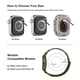thumbnail image 2 of Correa de reloj SUNFWR compatible con Apple Watch de 44 mm y 45 mm, 2 of 9