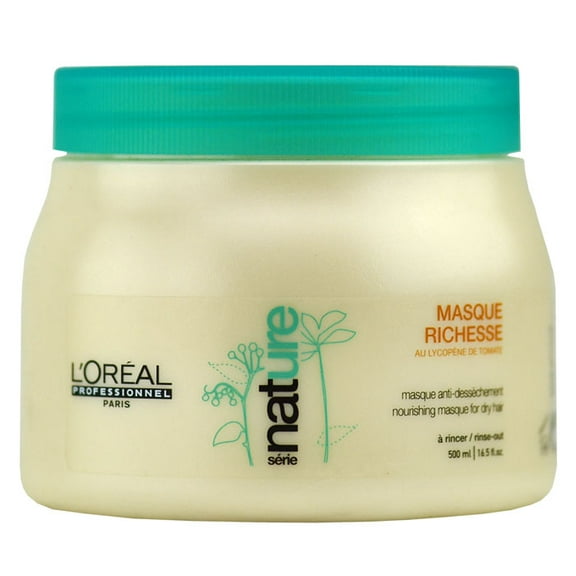 L'Oreal Serie Nature Hair Masque Richesse Nourishing Hair Masque For Dry Hair - Size : 16.9 Oz