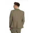 thumbnail image 6 of Linen Suits for Men Casual Wedding Suits Men 3 Piece Suits Groomsmen Tuxedos Summer Beach Prom Set Khaki L, 6 of 7