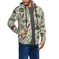 thumbnail image 3 of Zip Up Hoodies for Men - Armadillo Long Sleeve Comfrt Men'S Fashion Hoodies & Sweatshirts, Jackets for Men Hoodies Pullover Clothing Clothes with Pouch, 3 of 5