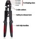 thumbnail image 3 of 25.4 Alicates para engarzar - Engarzadores para cables de acero y cobre - Manguitos para engarzar de 0,1 mm a 2,2 mm, 3 of 5