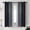 Black to Grayish White, variant on Grommet Ombre Room Darkening Curtains 63 inch Length 2 Panels, Gradient Drapes Black and Grayish White Light Blocking Insulated Thermal Window Curtains for Bedroom/Living Room,42x63 inches
