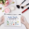 thumbnail image 5 of Lab Tech Survival Kit Bag Makeup Bag Canvas Cosmetic Bag Multi Purpose Pen Case Zipper Toiletry Travel Bag Case Purse Pouches for diy making, 5 of 6
