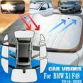 thumbnail image 2 of Car Full Sun Visor Covers For BMW X1 F48 Accessories LWB 2016~2022 2020 Car Sun Shade Window Shading Protector Visor, 2 of 7