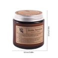 thumbnail image 3 of Scented Candle, Glass Jar Decor with Botanical Wax Blend and Tea-Colored Tinted Vessel, Fragrance Gift for Living Room, Bedroom, and Housewarming Present., 3 of 6