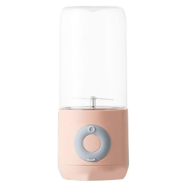 Licuadora portátil exprimidor 6 cuchillas USB recargable mezclador de frutas exprimidor taza fabricante para el hogar cocina al aire libre rosa