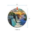 thumbnail image 5 of Majestic Waterfall: -Style Christmas Ornament - Made With Real Glass, Holiday Keepsake, Xmas Tree Hanging Decoration, Seasonal Gift Idea, Collectible Ornament 2025, 5 of 5