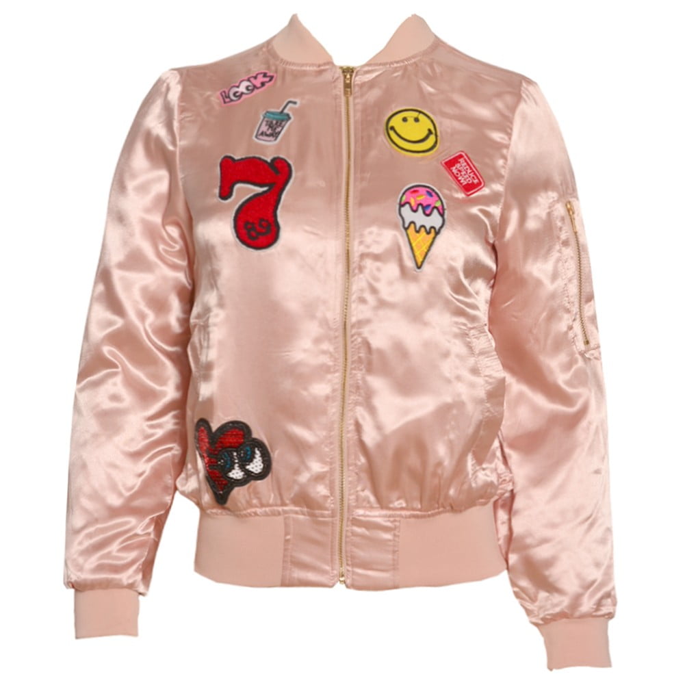 bomber girl crush zipper bomber girl crush zipper