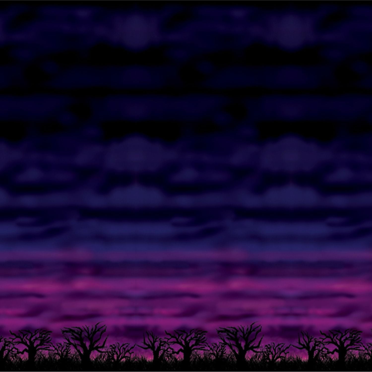 Spooky Sky Backdrop 4 X 30 - 6 Pack (1 Per Package)