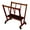 Mahogany, variant on Creative Mark Firenze Wood Large Print Rack with Castors - Perfect For Display of Canvas, Art, Prints, Panels, Posters, Art Gallery Shows, Storage Rack - Mahogany