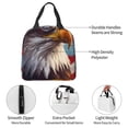 thumbnail image 4 of Vsdgher Bald Eagle Pilot Lunch Bag, Lunch Box for Women Adult Men, Lunch Tote Insulated Cooler Lunch Container for Work/Office/Picnic/Travel, 4 of 8