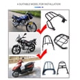 thumbnail image 2 of Aumotop Motorcycle tailbox,Helmet Waterproof 2pcs Box Box Store Helmet With 2pcs Lock 45l Rear Waterproof Box Laoshe Lock Store Box Universal Box Tailbox Waterproof Helmet Cometx 2pcs, 2 of 5