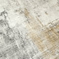 thumbnail image 2 of ReaLife Rugs Machine Washable Area Rug - Living Room Bedroom Bathroom Kitchen Entryway Office - Padded Low Pile Stain Resistant Premium - Modern Abstract Contemporary - Quinn - Beige 6' x 8', 2 of 5